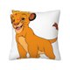 thumbnail image 1 of Fundas de almohada de terciopelo de El Rey León, fundas de almohada decorativas suaves y acogedoras con cremallera oculta para dormitorio, sofá, sillón, funda de almohada de terciopelo, 1 of 8
