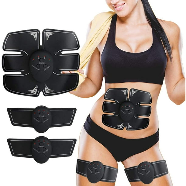 Abs Stimulator Muscle Toner Abs Stimulating Belt Abdominal Toner Training  Device for Muscles Wireless Portable Gym Device Muscle Sculpting at Home