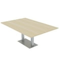 thumbnail image 2 of 6 Person Rectangular Conference Table Metal Base Data And Electric, 2 of 8