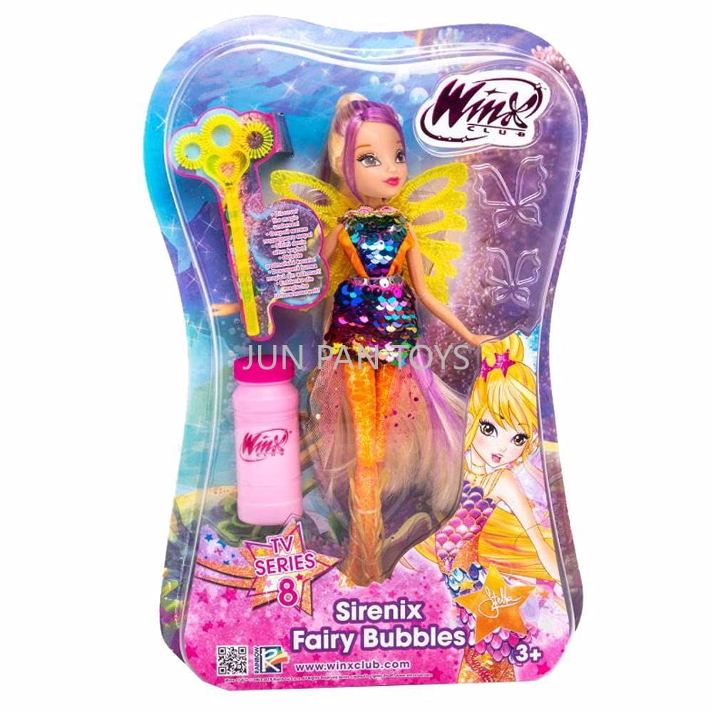 Poupée Winx Club Tecna Enchantix – Charmix – Fairy Rainbow – Mattel 2005 Vintage