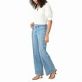 thumbnail image 2 of Women's Pintuck Wide Leg Jean - Martinique, 2 of 5