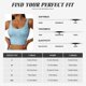 thumbnail image 5 of Balery Snowflake Snowing Sujetadores deportivos con espalda cruzada para mujer, acolchados, sin costuras, de alto impacto, ideales para yoga, gimnasio, entrenamiento y fitness.-XX-Large, 5 of 8