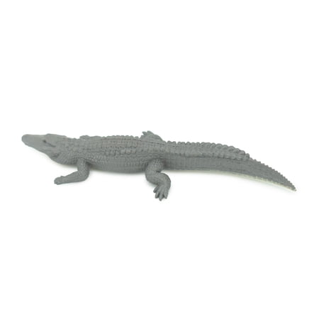 American Alligator Alligator mississippiensis Hand Painted Educational Rubber Reptile Realistic Figure Lifelike Gift 4 SF40 B15