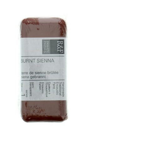 UPC: 0836943001138 | R&F Handmade Paints Encaustic Paint Cake  104ml  Burnt Sienna