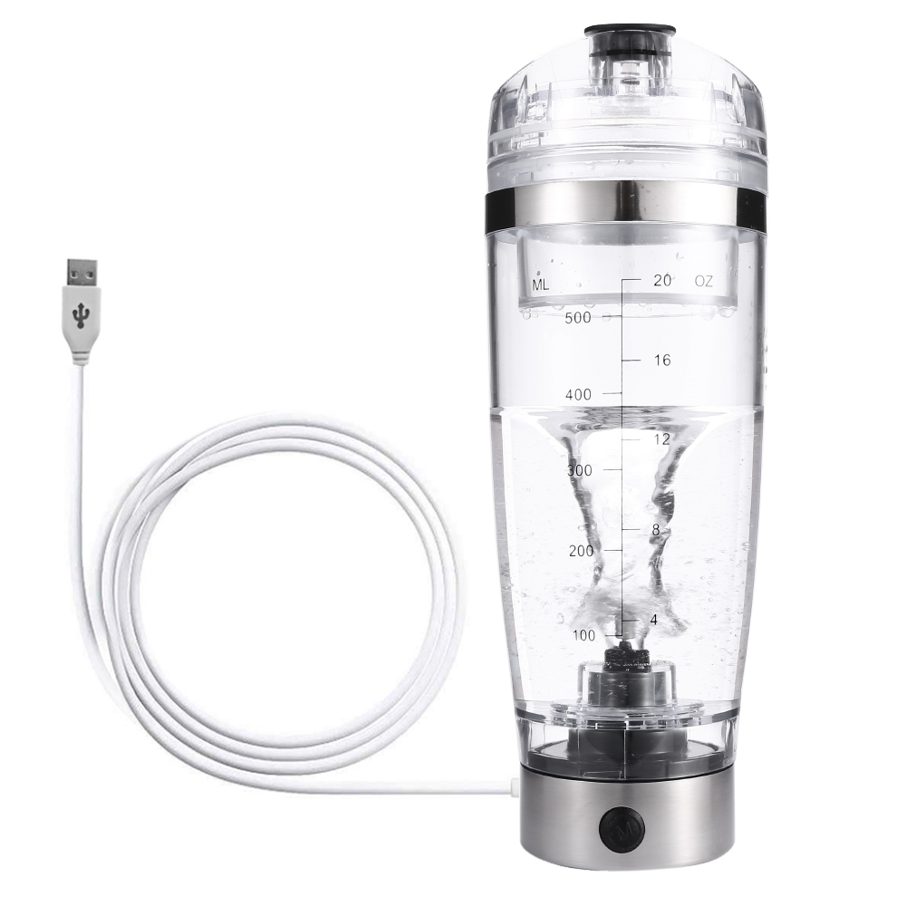 Everso Electric Protein Shaker Bottle Electric Vortex Mixer Cup