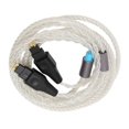 thumbnail image 5 of 2 Pin Sound Cable 4 Core Silver Plated Copper 3 in 1 Cable Replacement for HD650 HD660S HD6XX HD600 HD660 HD580, 5 of 5