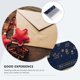 thumbnail image 3 of unbranded 6 De Tarjetas De Felicitación Para Festivales Color Azul Con Plegable Para Regalos Y Fiestas, 3 of 8