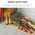 thumbnail image 6 of Rivers Edge Products Rubber Door Mat, 26" x 17" Anti-Slip Indoor or Outdoor Rug, All Weather Welcome Mat for Front Door, House Entryway, Patio, or Garage, Burn Crazy, 6 of 7