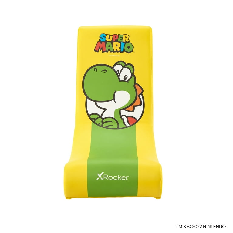 Cadeira X-Rocker Super Mario All-Star Collection Yoshi Junior