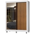 thumbnail image 1 of Ropero Closet Madesa Dallas 2 Puertas 1 Espejo Con Pies BM 1, 1 of 5