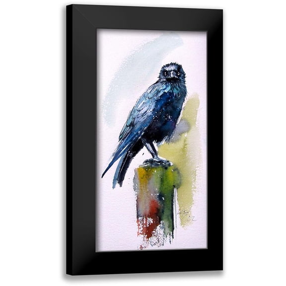 Kovacs, Anna Brigite 9x14 Black Modern Framed Museum Art Print Titled - Crow