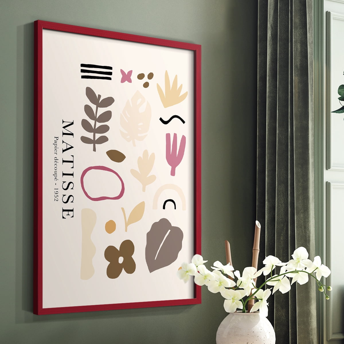 Matisse CCLXV in Solid Wood 8 x 10 Framed Print