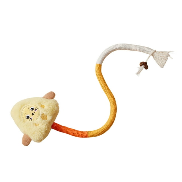 Pet Toys Interactive Cat Rope Chew Friendly Plaything for Indoor Engagement Hours of