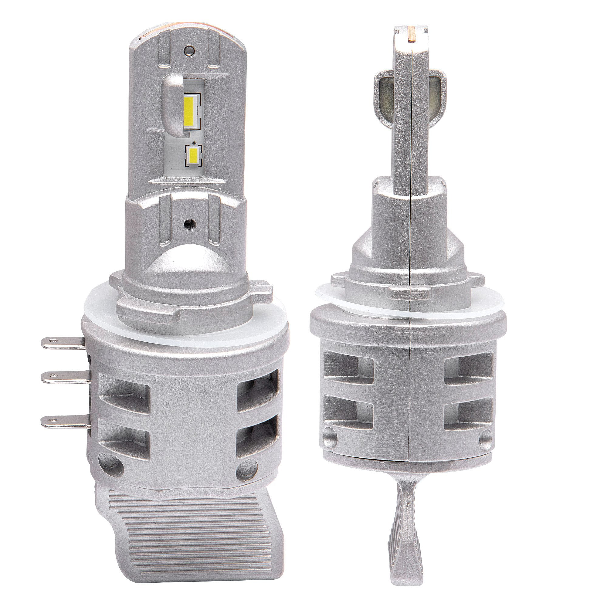 Xtremevision H15 LED Headlight Bulb - 5000 Lumens High & Low Beam - Anti-Interference & Non-Polarized H15 Bulb
