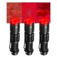thumbnail image 4 of 4pcs 850nm LED Infrared Flashlight Night Vision Hunting Portable Mini Zoom Torch, 4 of 9
