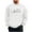 White, variant on Xdegoge Valentines Day Sweatshirt for Men Playful Love Heart Graphic Crewneck Pullover Causal Loose Long Sleeve Valentine Top