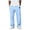 Light Blue_0311U&09, variant on Fabrcox Mens Linen Pants Baggy Wide Leg Men's Summer Pants Beach Vacation Yoga Lightweight Drawstring Big and Tall Men's Lounge Pants with Pockets Blue L