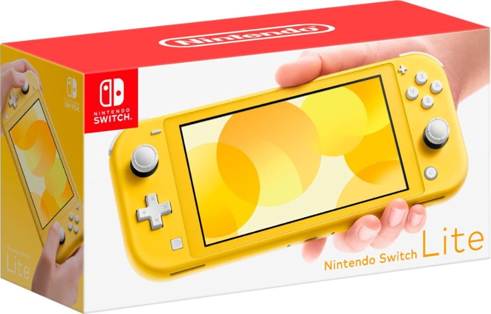 Nintendo Switch Lite Yellow Bundle with The Legend of Zelda: Link's  Awakening NS Game Disc and Mytrix Microfiber Cleaning Cloth - 2019 New Game!