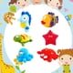 thumbnail image 4 of Juego de 6 juguetes de baño Ocean Life, juego creativo de juguetes acuáticos para bebés recién nacidos., 4 of 5