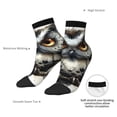 thumbnail image 6 of Naloa Whimsical Owl On Branch Ankle Socks for Women Non Slip Socks No Show Socks Classic Low Cut Casual Socks Casual Socks, 6 of 7