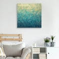 thumbnail image 2 of Masterpiece Art Gallery Cascade Blue & Yellow Ombre by Janelle Kroner Canvas Art Print, 2 of 4
