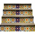 thumbnail image 5 of 4" X 4" Blue And Yellow Mosaic Peel And Stick Removable Tiles, 5 of 9