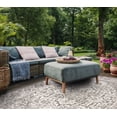 thumbnail image 6 of SAFAVIEH Courtyard Joey Traditional Indoor/Outdoor Area Rug, 5'3" x 7'7", Slate/Grey, 6 of 15