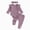 H1754-Purple, variant on TOWED22 Newborn Girl Fall Winter Outfits 3 Pcs Clothing Set Long Sleeve Round Neck Graphic Romper Jumpsuit Flare Pants Headband Baby Girl Clothes Set(Brown,12-18 M)