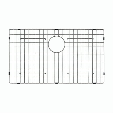 KRAUS KBG-200-30 Stainless Steel Bottom Grid for KHF200-30 Single Bowl 30” Farmhouse Kitchen Sink, 26 3/4” x 15 11/16” x 1