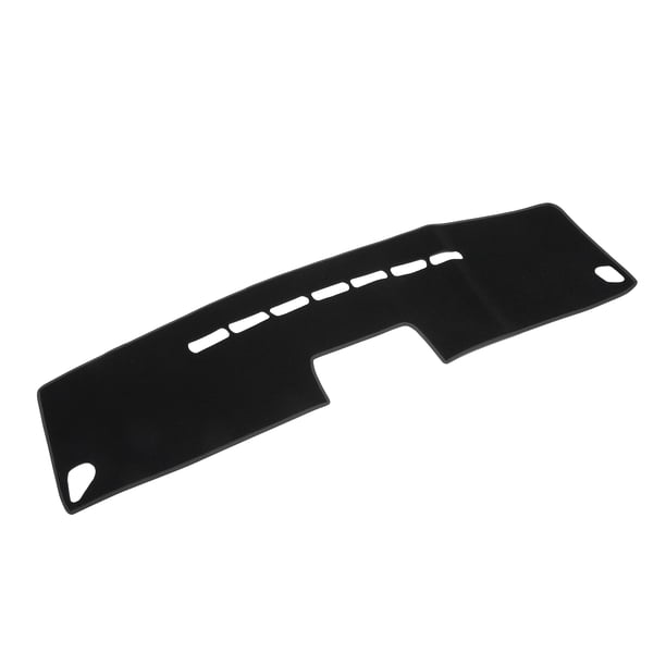 Alfombra de tablero antideslizante Unique Bargains para Dodge Journey 2009-2013, poliéster negro