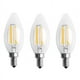 thumbnail image 1 of 3X Dimmable E12 4W COB Edison Candle Flame Filament LED Bombilla Lámpara 10X3.5cm, 1 of 5