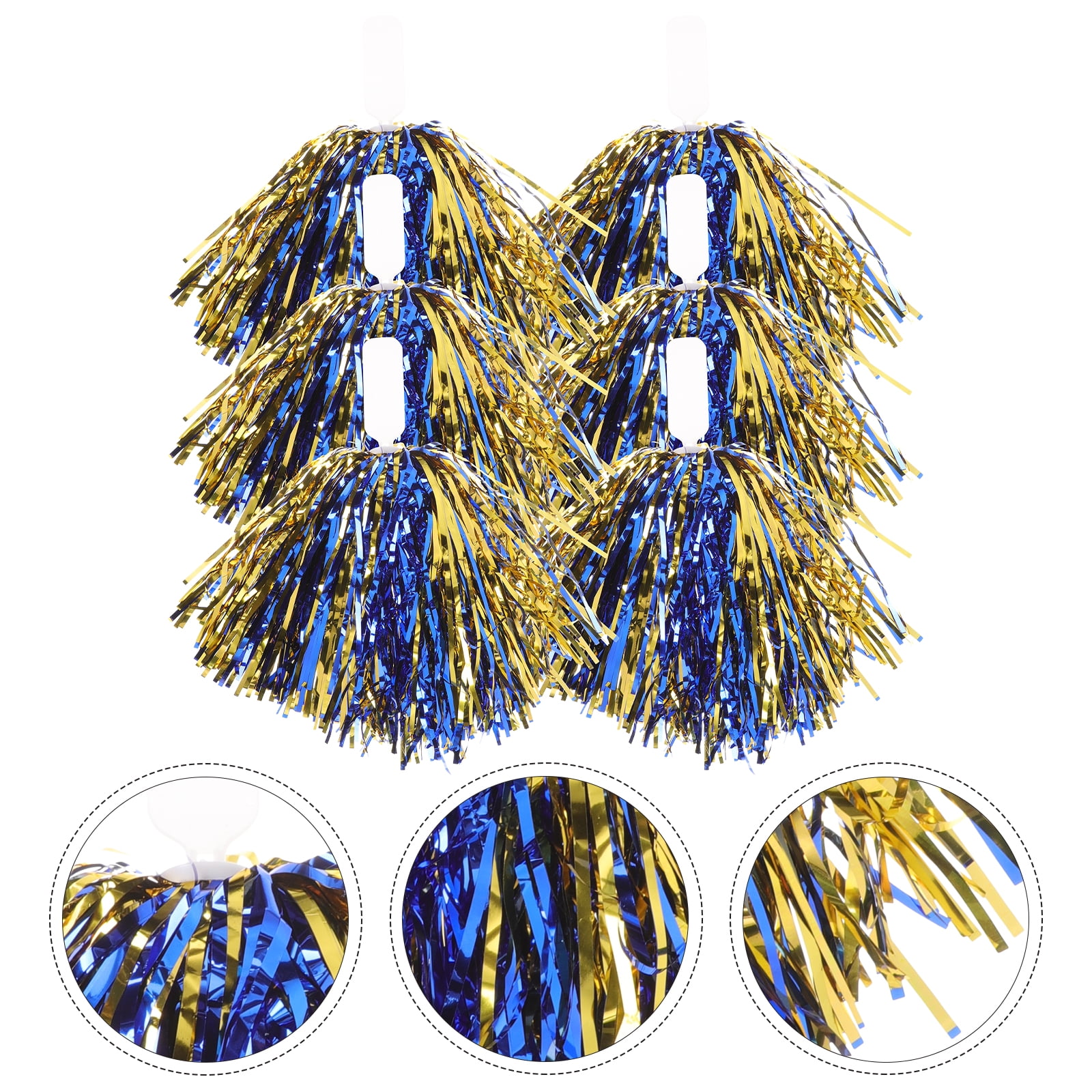 30 Pcs Cheerleaders Hand Flower Pom Poms for Hats Costume Accessory Squad Handheld Clothing Pe Child