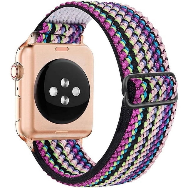 Correa Para Apple Watch Nylon Elastica Serie 7/6/5/4/3/2 Se