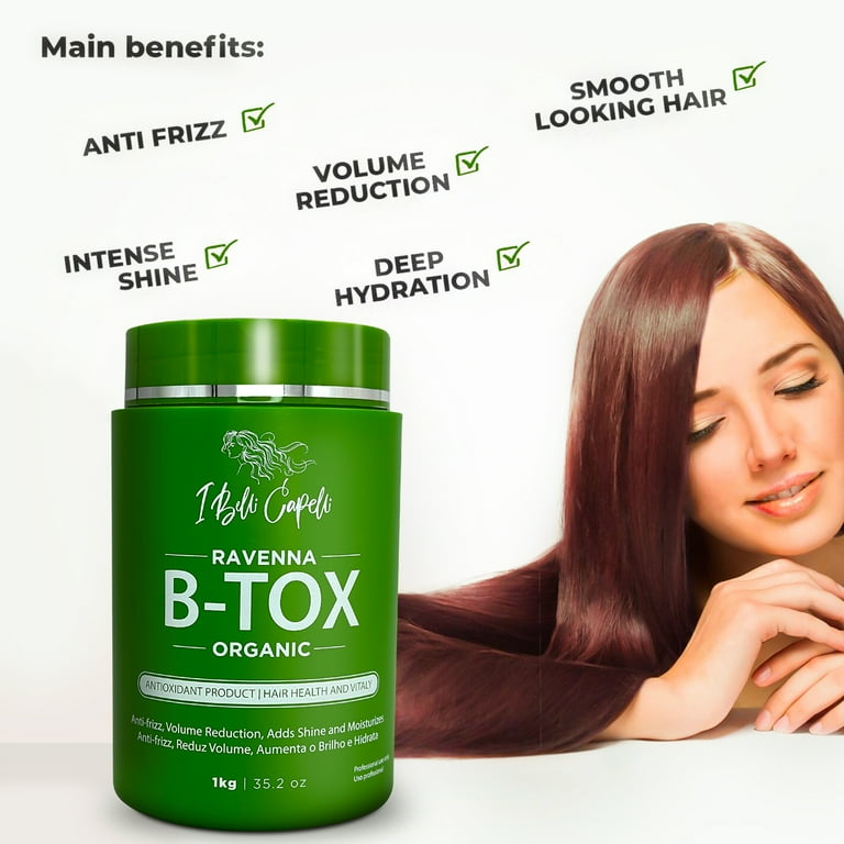 I Belli Capelli Ravenna B-tox Organic Mask Hair Rejuvenation Anti