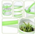 thumbnail image 2 of Armastuse 2 Pcs Mini Butterfly Cage – Clear Mesh Butterfly Habitat with Foldable Design, Small Insect Observation Container for Caterpillars, Portable Terrarium for Home & Classroom (Green), 2 of 5