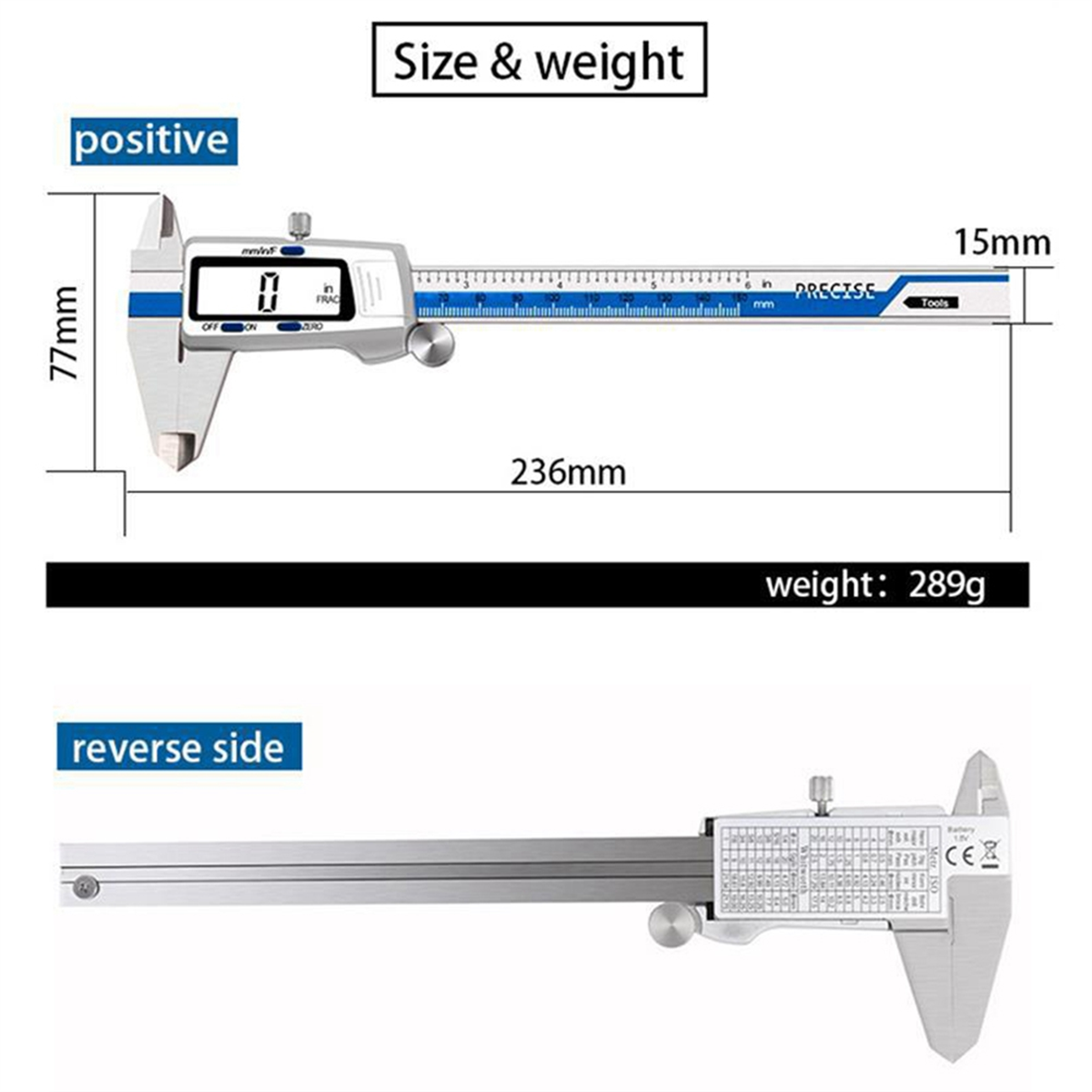 1 x Vernier caliper-as shown