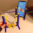 thumbnail image 2 of Mobile Phone Holder Multi-Angle Adjustable Stand for Phones 3D Printed Exercise Equipment Shape Creative Desktop Holder Fun Gift for Tech Fitness Lovers, 2 of 8