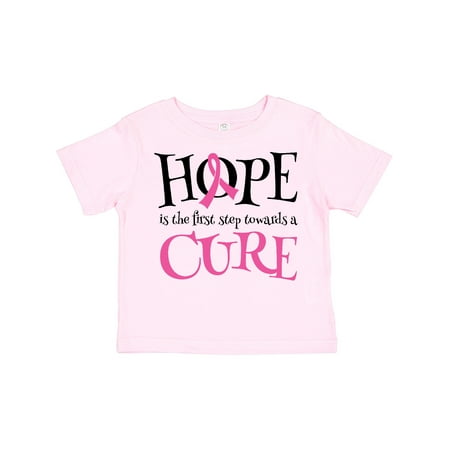 

Inktastic Breast Cancer Hope Quote Gift Toddler Toddler Girl T-Shirt