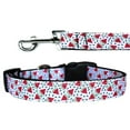 thumbnail image 3 of Pet Dog  Cat Nylon Collar or Leash, "Watermelon", 3 of 3