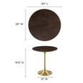 thumbnail image 6 of Lippa 20" Round Side Table-EEI-5684, 6 of 7