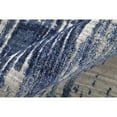 thumbnail image 5 of Feizy Eastfield Modern Abstract, Blue/Ivory, 3' x 5' Accent Rug Sheen Handmade Casual Distressed Floor Rug for Living room Bedroom, 5 of 8