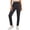 Dark Gray, variant on Women's High Waisted Yoga Cargo Pants Solid Casual Work Wide-Leg Cropped Travel Hiking Elastic Waist Walking With Pockets Pant