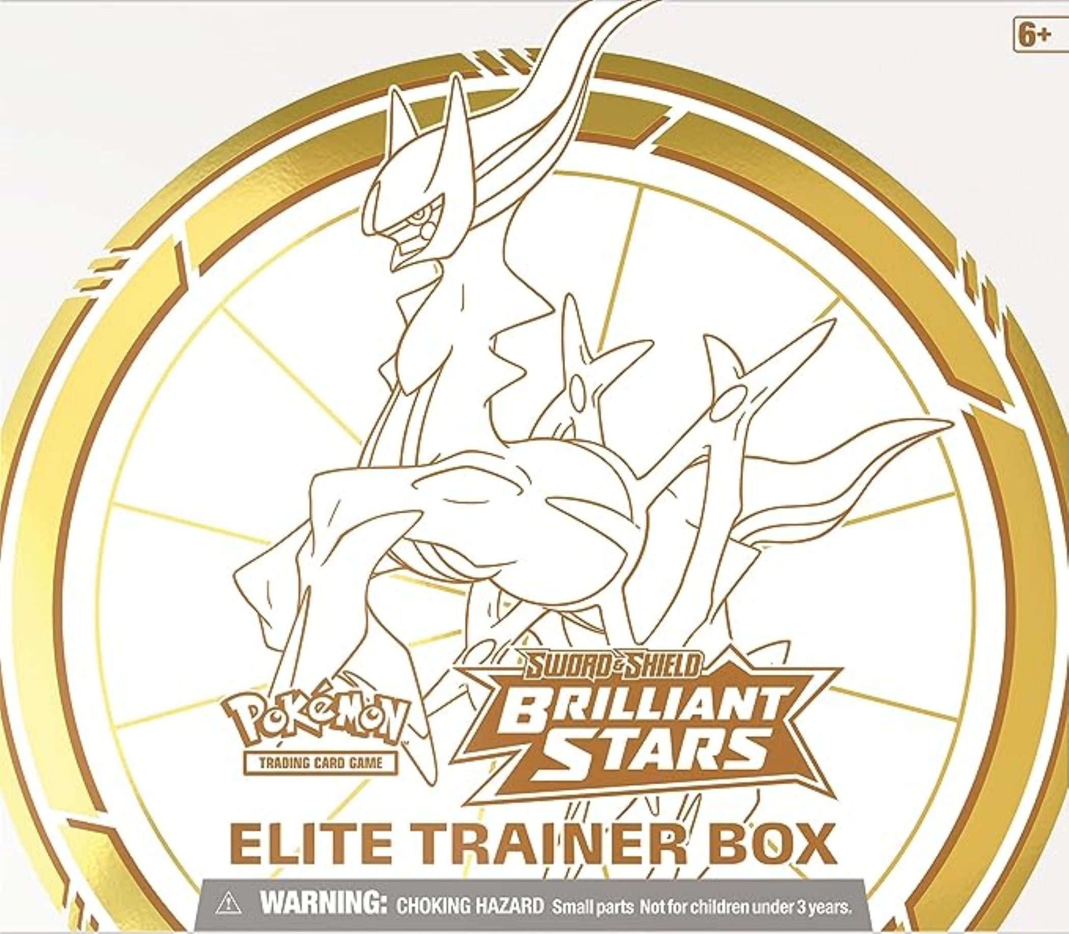 Pokemon Trading Cards Sword & Shield 9 Brilliant Stars Elite Trainer Box