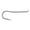 Duratin, variant on Mustad 2286 Gaff Classic Hook, Barbless, Bent Back Shank With Tapered Spike - Duratin - 10 Per Pack