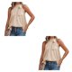 thumbnail image 1 of Guardurnaity Blusa sin mangas estampada Camisa cómoda Cumpleaños Aniversario Club Top Playa Vacaciones Oficina Ropa de verano Champán M Type1 NO1 Guardurnaity CBP251013, 1 of 5