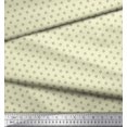 thumbnail image 3 of Soimoi Polyester Crepe Fabric Dot & Heart Shirting Fabric Prints by Yard 42 Inch Wide, 3 of 3
