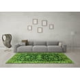 thumbnail image 3 of Ahgly Company Indoor Round Oriental Green Industrial Area Rugs, 8' Round, 3 of 4