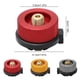 thumbnail image 3 of Wosthever 2 uds adaptador de estufa cilindro convertidor de quemador roscado al aire libre rojo Kits de desorden para acampar Rojo, 3 of 6