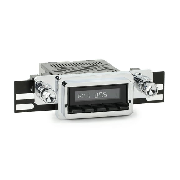 RetroRadio Compatible with 1964-66 Ford Ranchero Features Include Bluetooth, USB, AM/FM HB-M2-125-04P-74PF2