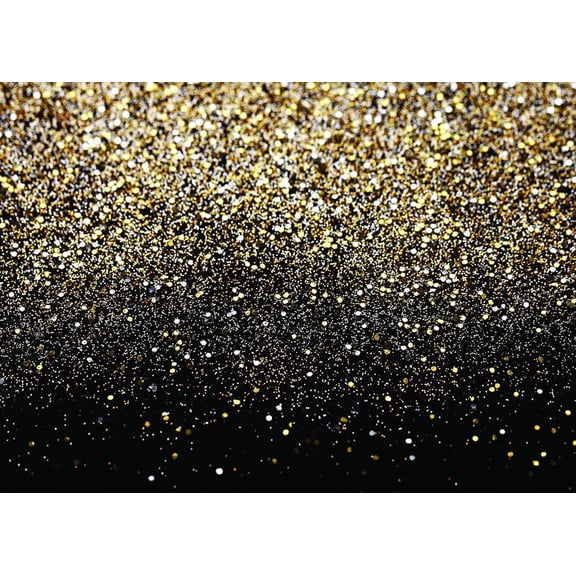 10X8ft Royal Blue Glitter Backdrop Birthday Gold Spots Bokeh Wedding Prom Graduation Photography Background X-77